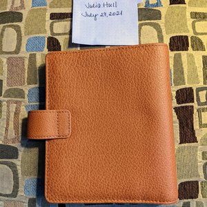 Van Der Spek A6 Touch Me Leather Planner